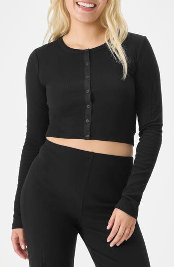Florence By Mills Sweet Classic Cardigan In Black