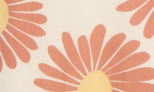 Billabong Shine On Floral Print Midi Dress In Brown
