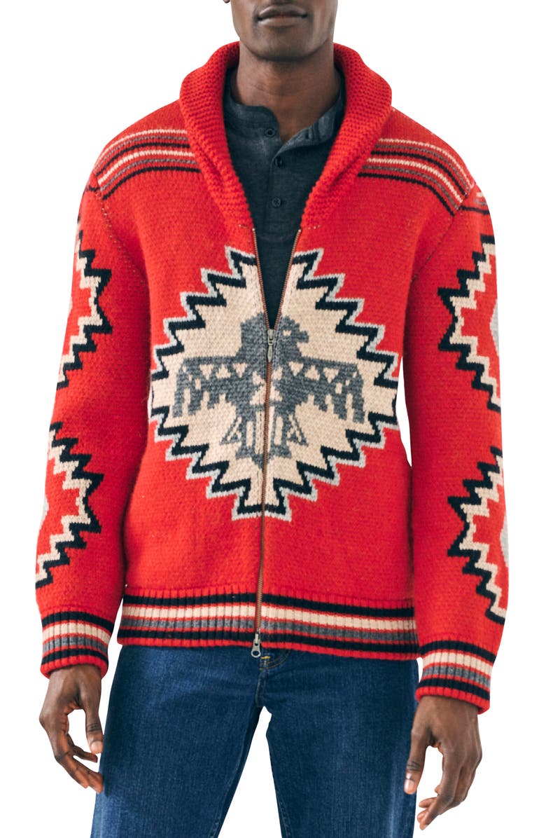 Faherty Steven Paul Judd Thunderbird Cardigan, Main, color,
