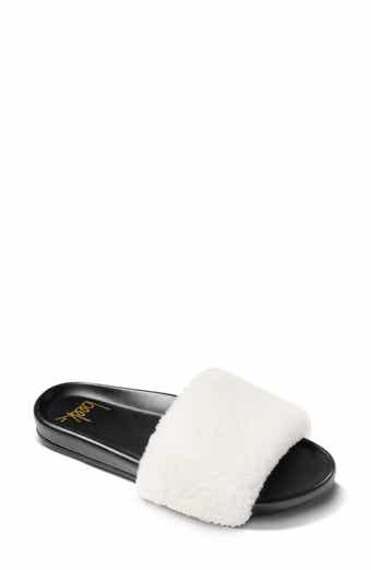 Gallito Más Genuine Shearling Slide Sandal