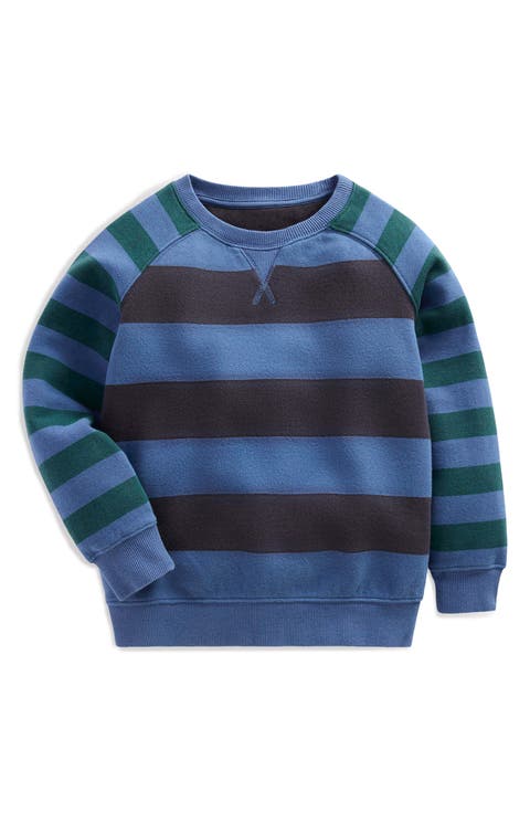 Kids' Striped Colourblock Sweatshirt