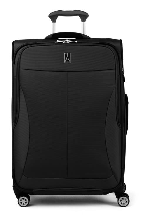 WAB6 Medium Checked Expandable Softside Spinner Luggage