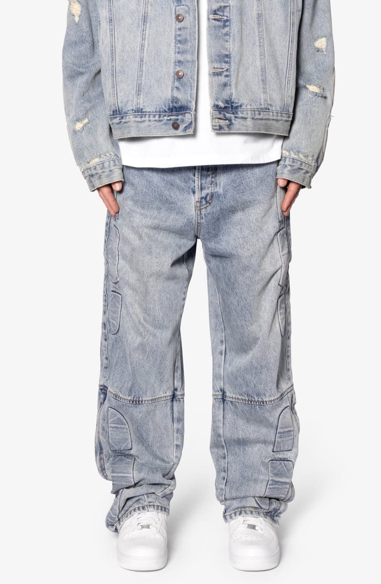 mnml Ultra Baggy Jeans, Alternate, color, Blue