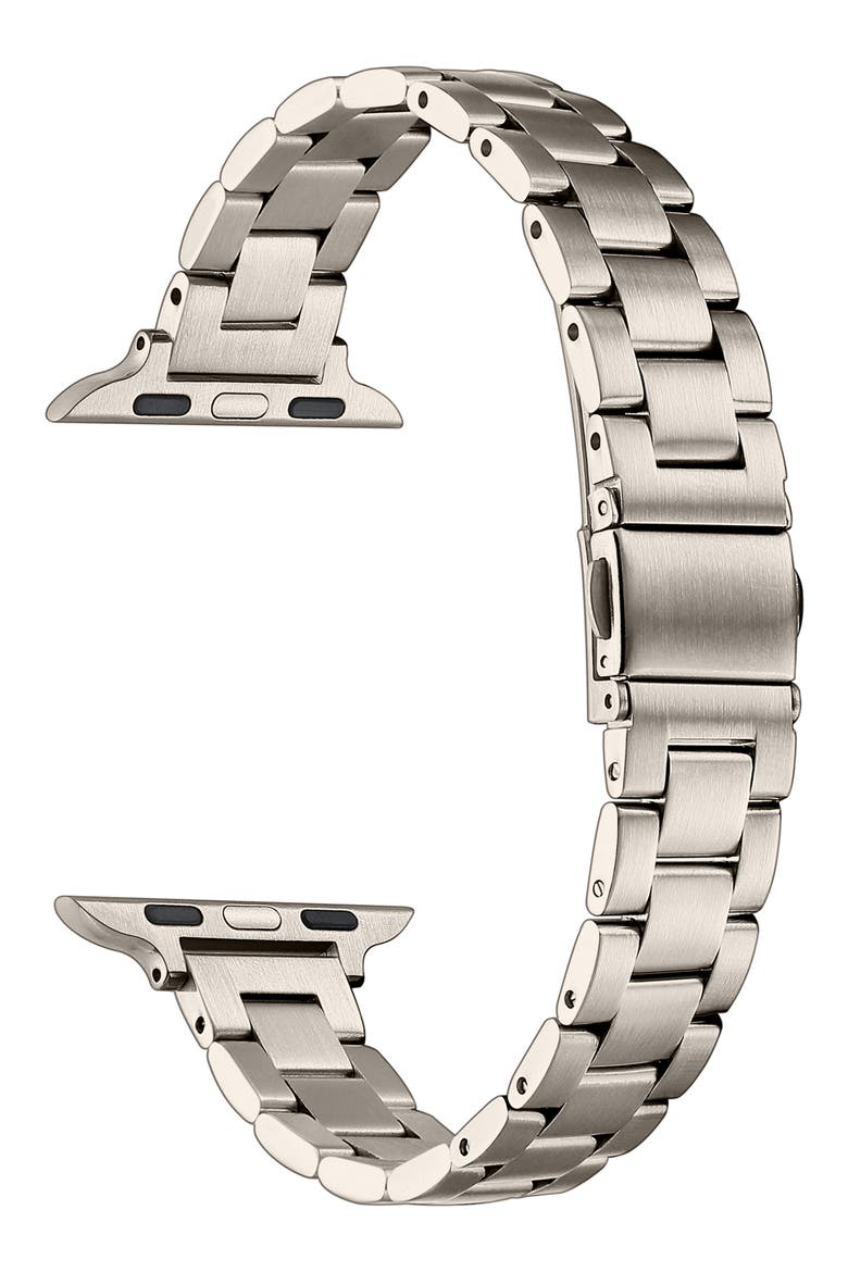 Sloan Stainless Steel Apple Watch® Watchband, Alternate, color, GOLD