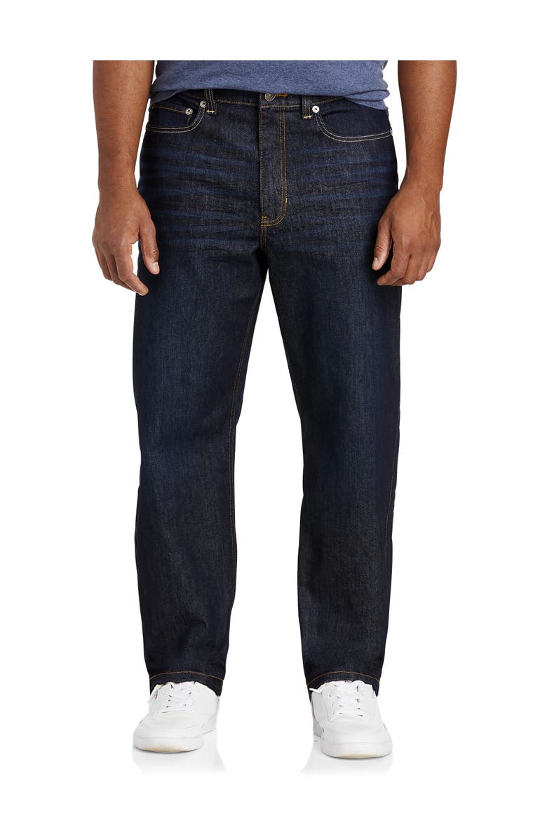 True Nation by DXL Refined Blue Relaxed-Fit Jeans, Main, color, Refined Blue