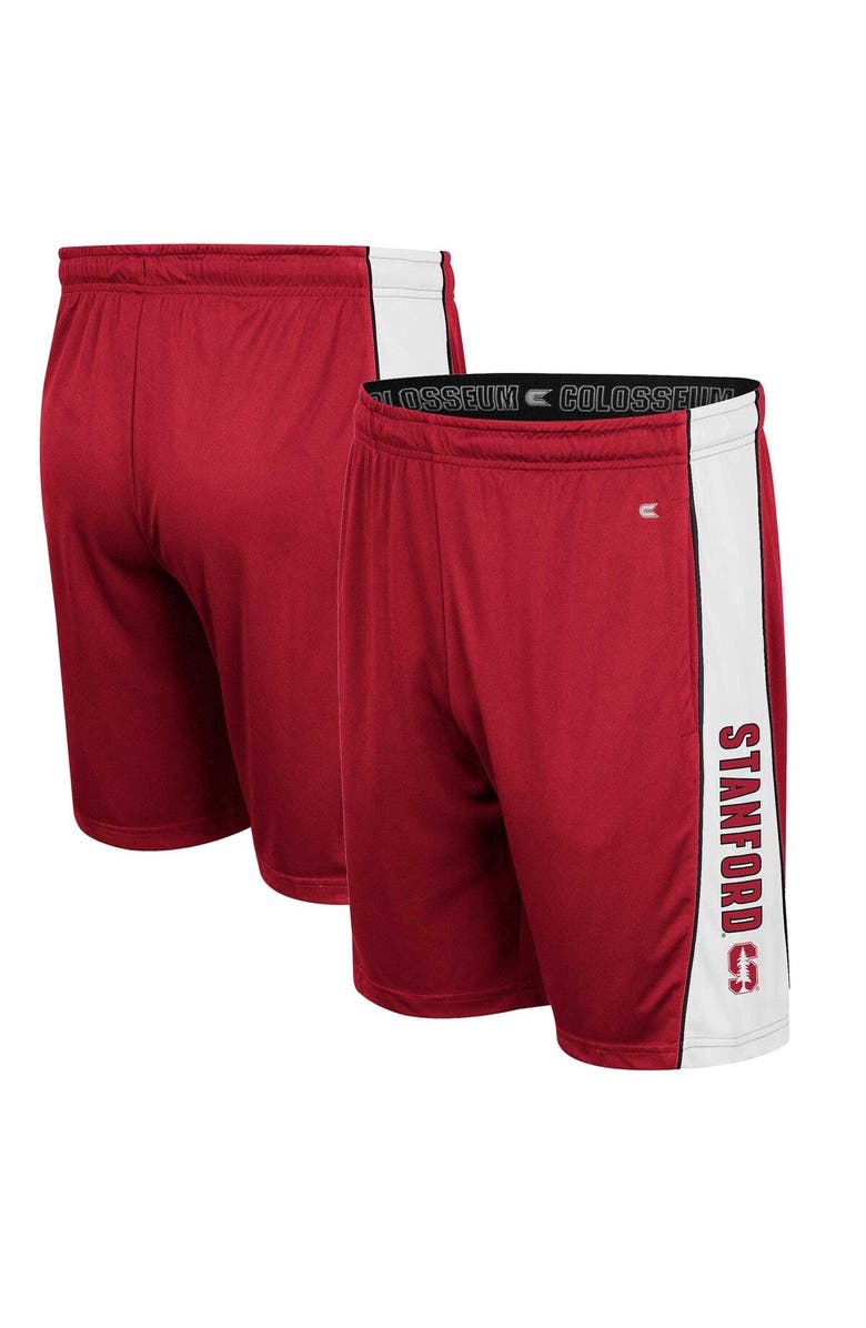 COLOSSEUM Men's Colosseum Cardinal Stanford Cardinal Panel Shorts, Main, color, Cardinal