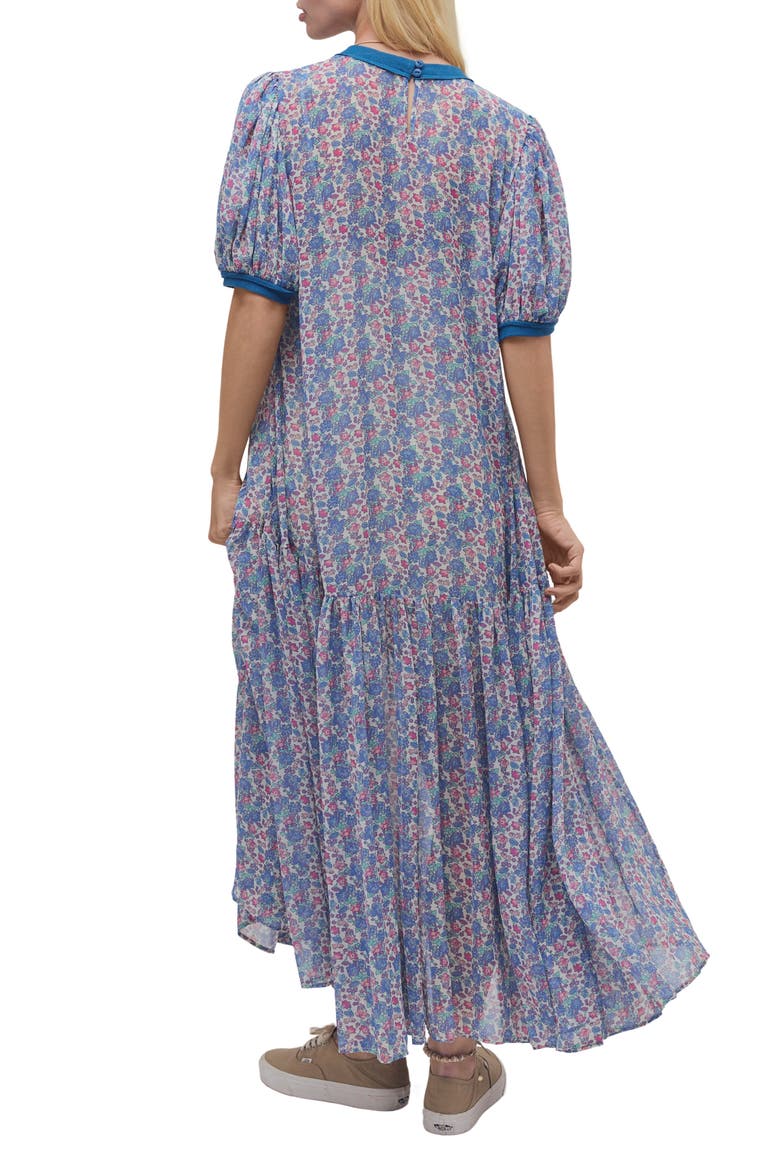 Courtside Crush Floral Maxi Dress, Alternate, color, GARDEN COMBO