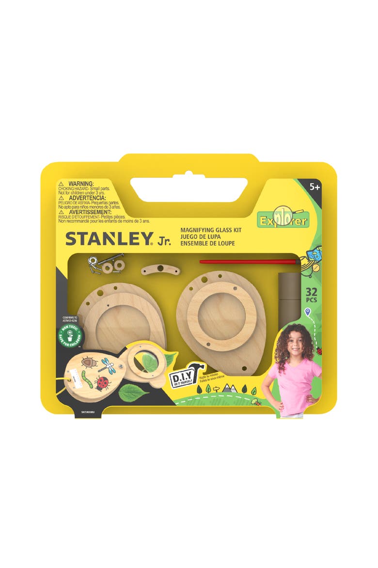 Wood Magnifying Glass Kit, Main, color, Multi color