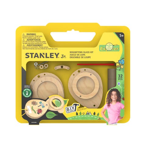 Wood Magnifying Glass Kit