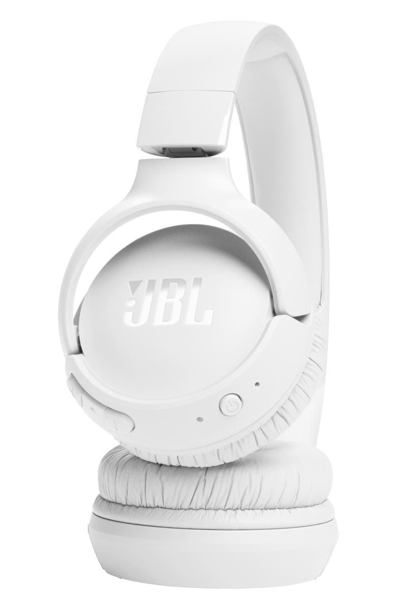 JBL Tune 520BT Wireless On-Ear Headphones, Alternate, color, White