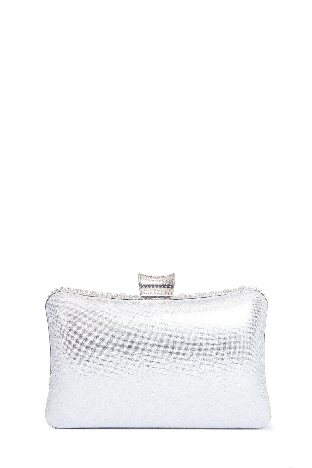 Adore Clutch, Alternate, color, SILVER