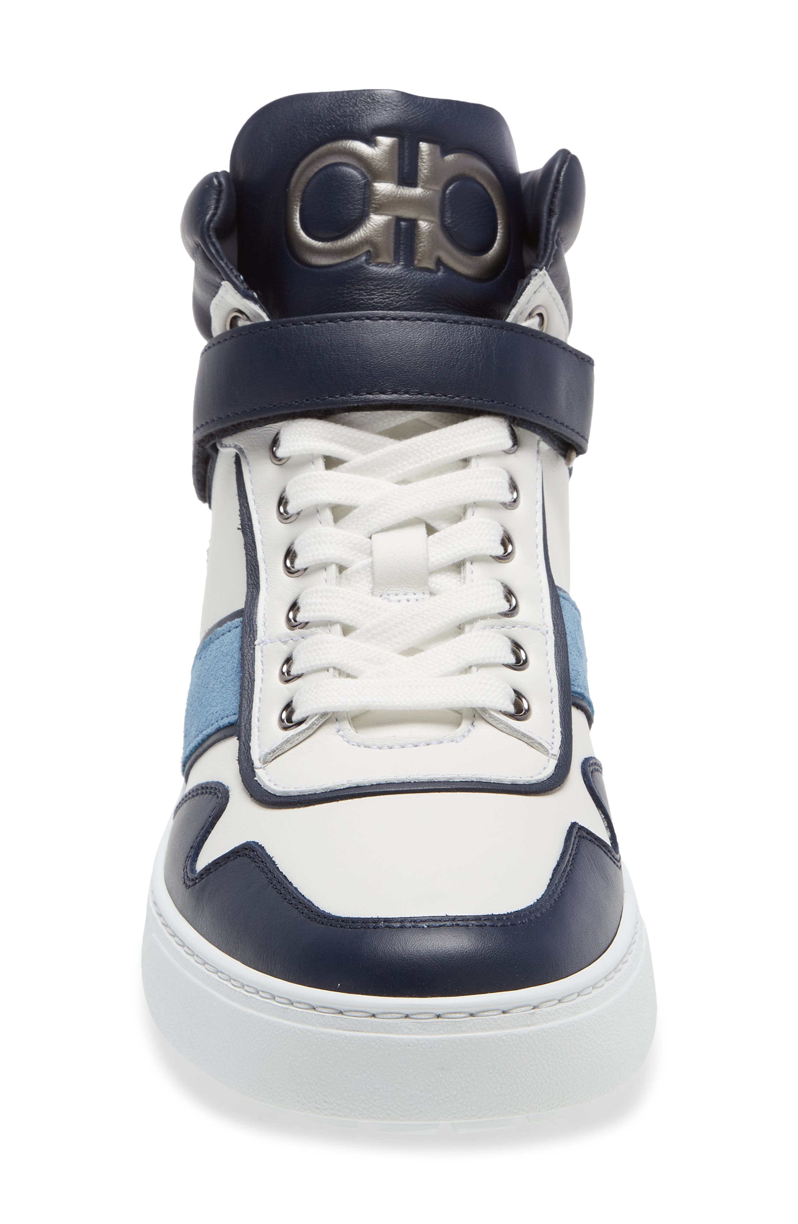 FERRAGAMO Salvatore Ferragamo Noe High Top Sneaker, Alternate, color, 