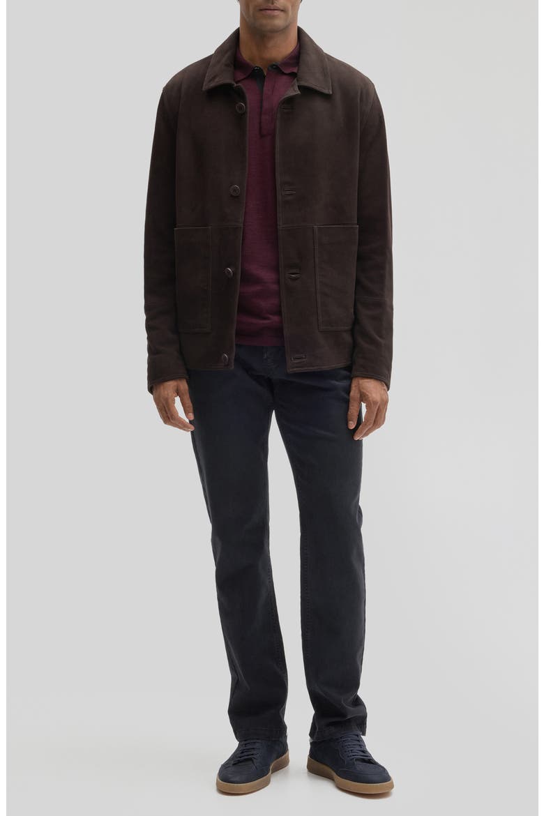 Bradford Suede Jacket, Alternate, color, BROWN