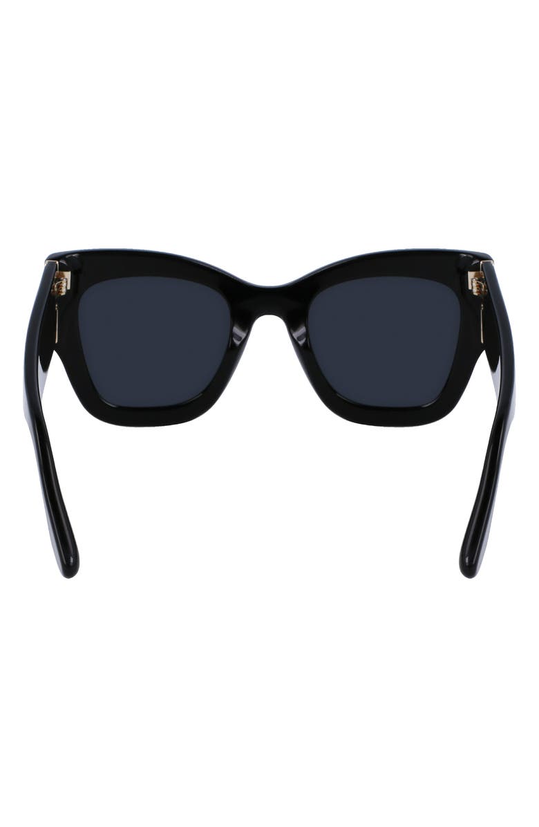 Victoria Beckham 51mm Butterfly Sunglasses, Alternate, color,