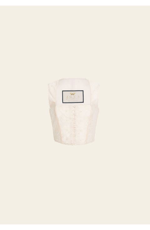 Cornalina Playa Cropped Top