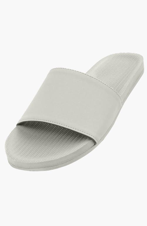 Indosole Responsibly-made Sneaker Sole Slide Sandals In Gray