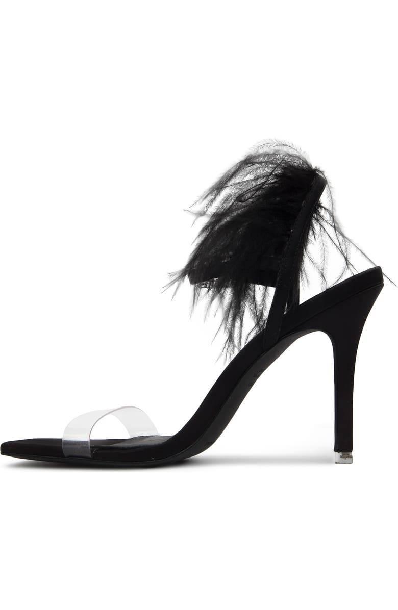 BLACK SUEDE STUDIO Trinity Square Toe Sandal, Alternate, color,