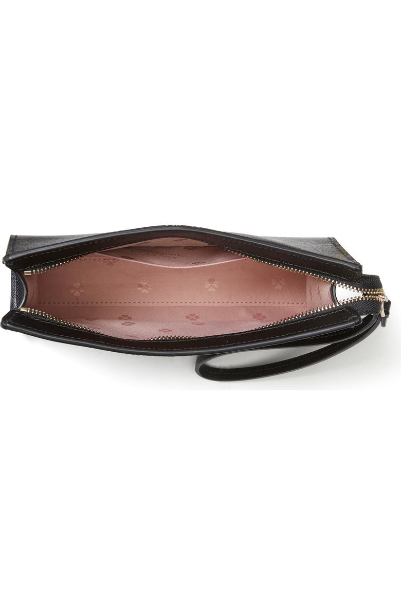 Kate Spade New York spencer leather wristlet, Alternate, color,