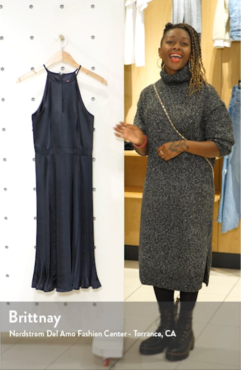 Benita Satin Cocktail Dress, sales video thumbnail