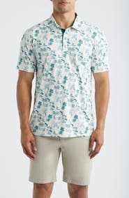 Swannies Havana Floral Performance Golf Polo