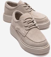Forever & Always Shoes Mareon Leather Lace Up Sneaker