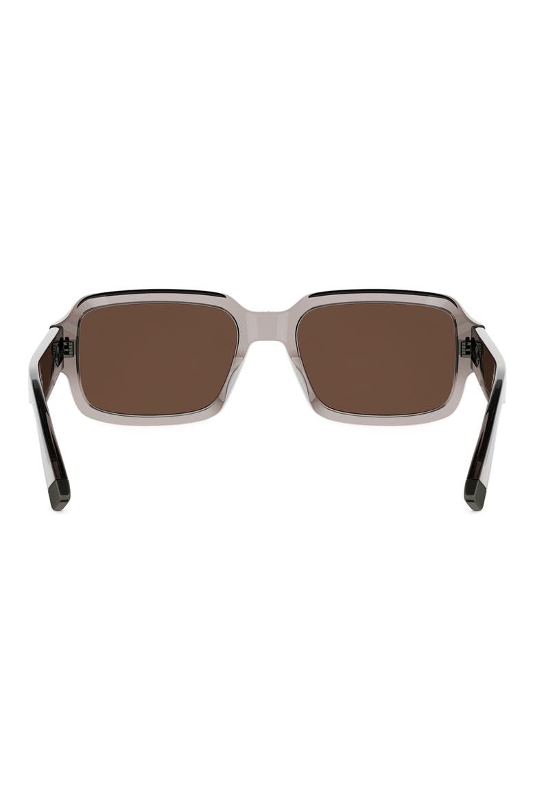 'DiorTailoring S21 56mm Geometric Sunglasses, Alternate, color, BEIGE/ OTHER / BROWN