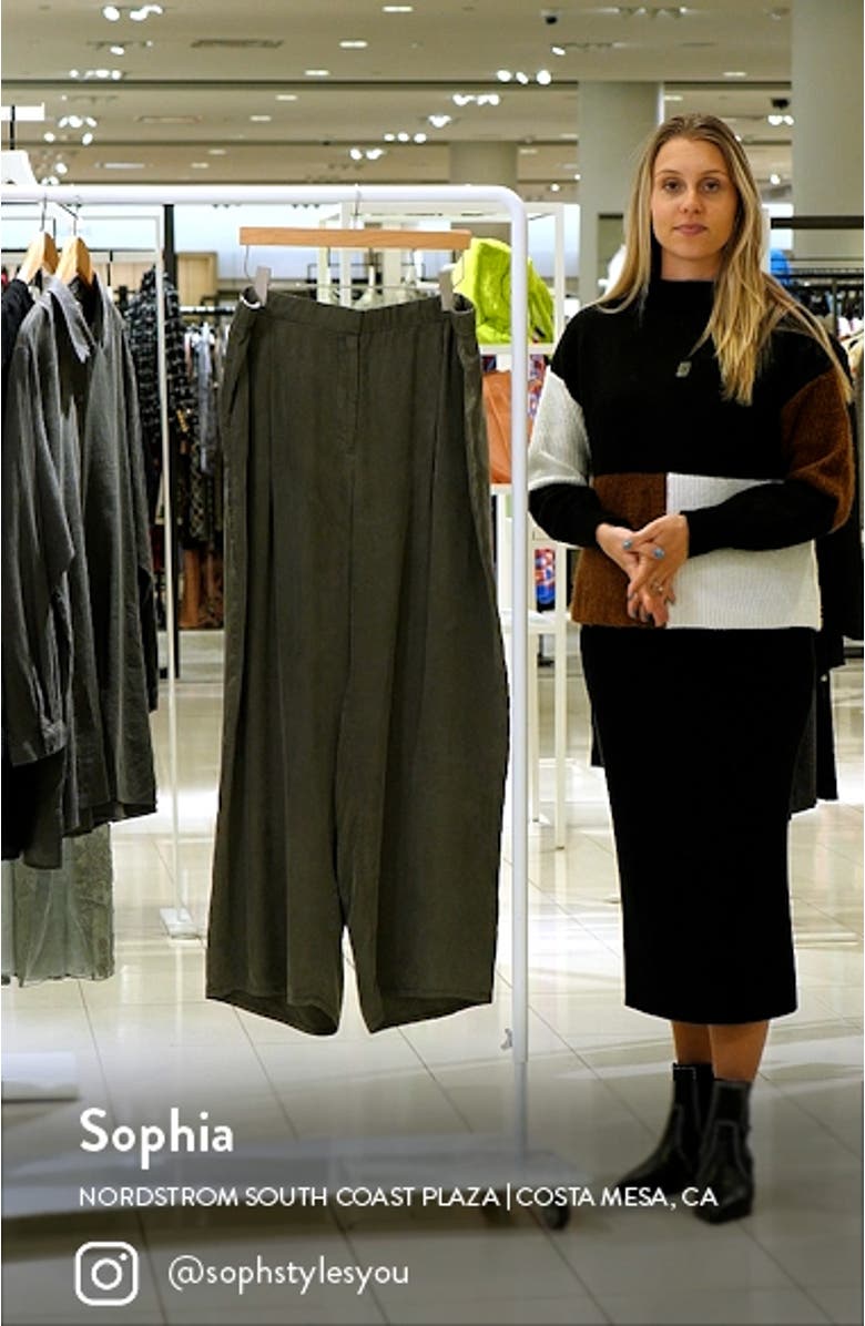 Pleated High Waist Pants, sales video thumbnail