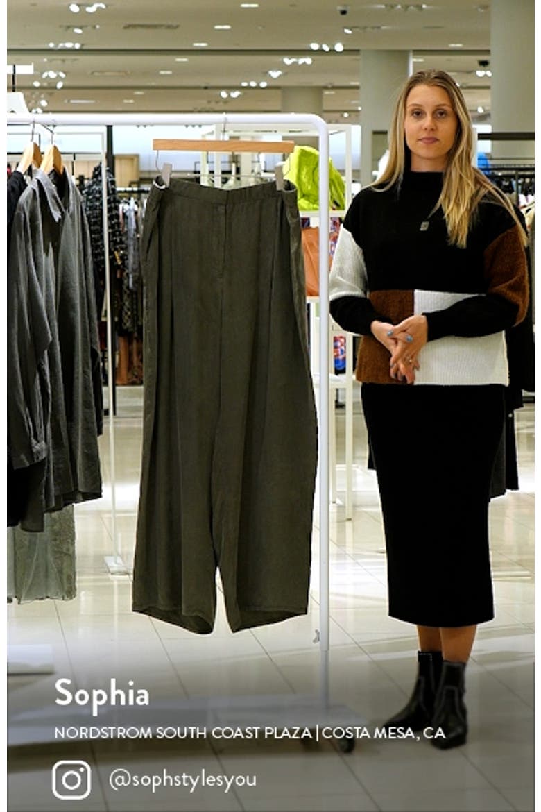 Pleated High Waist Pants video