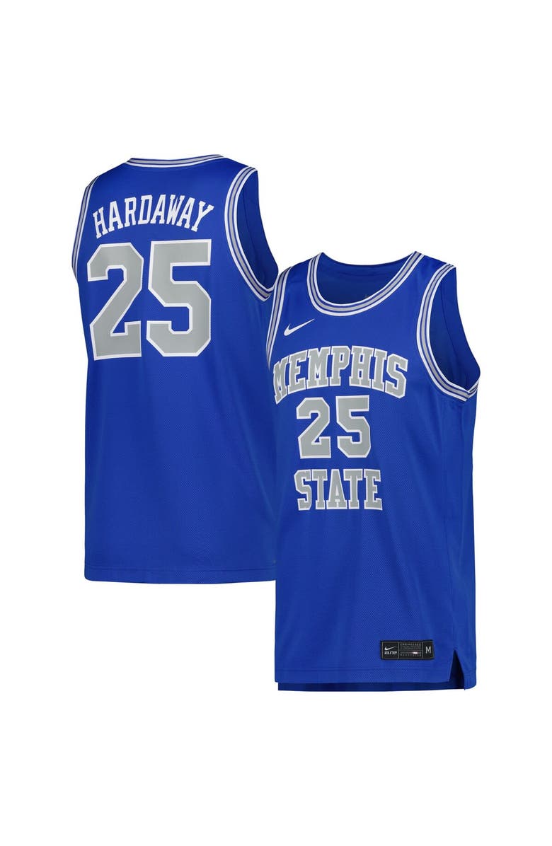 Nike Men's Nike Penny Hardaway Royal Memphis Tigers Retro Performance Basketball Jersey, Main, color, Royal