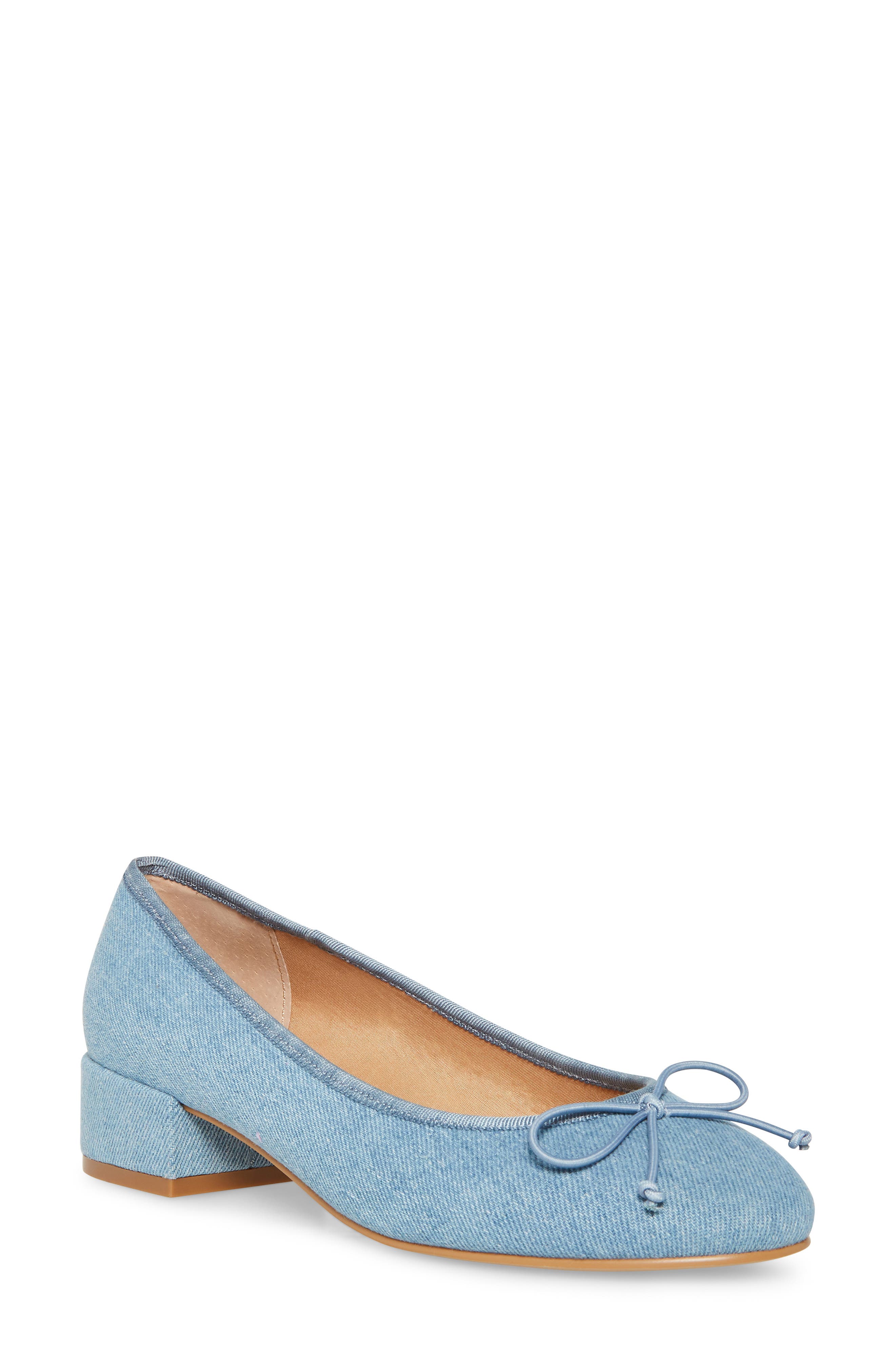 Cherish Pump, Main, color, DENIM FAB