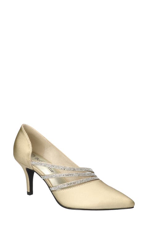 Azalea Bella Vita Crystal Embellished Pump