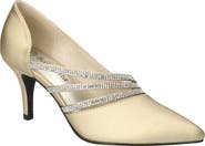 Bella Vita Azalea Bella Vita Crystal Embellished Pump