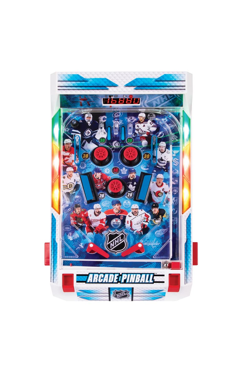 Ambassador Games Nhl Arcade Pinball Light & Sound Tabletop Sports Game, Alternate, color,