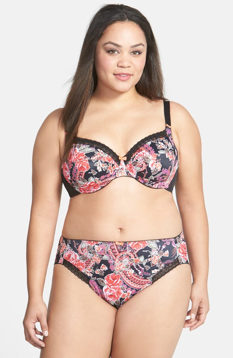 Elomi 'Persia' Bandless Underwire Bra, Alternate, color, 