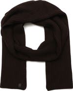 AllSaints Merino Wool Rib Scarf