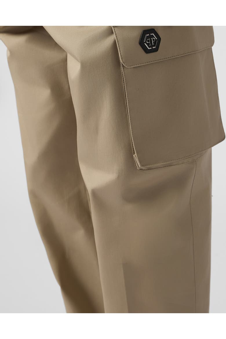 Straight Cargo Trousers Men, Alternate, color, beige
