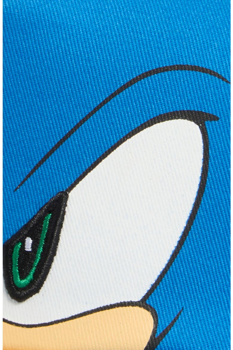 Kids' Sonic 3D Ears Snapback Baseball Cap, Alternate, color, BLUE