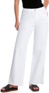 HINT OF BLU Clever Side Slit High Waist Wide Leg Jeans
