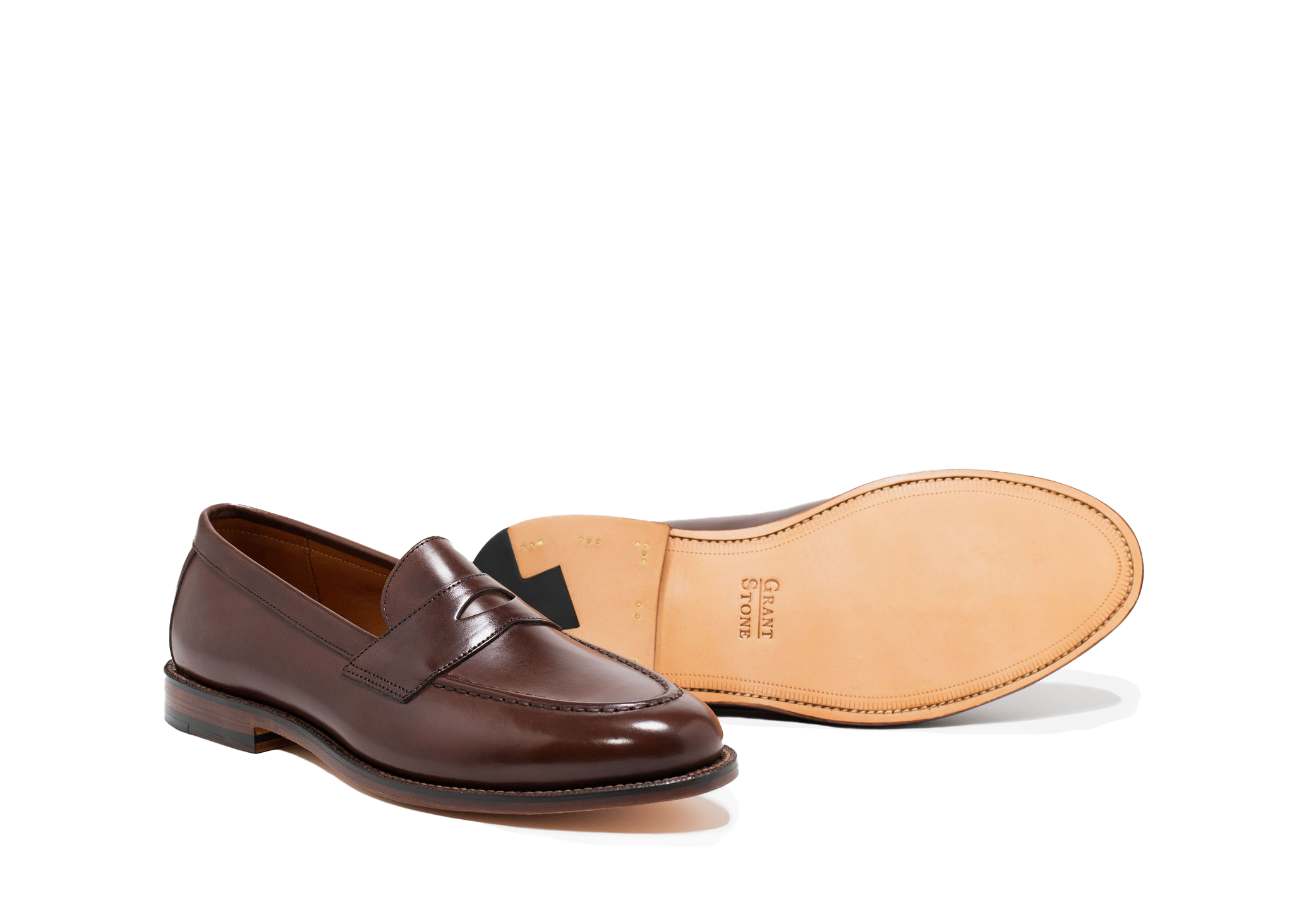 Traveler Penny Loafer, Alternate, color, Tobacco Calf