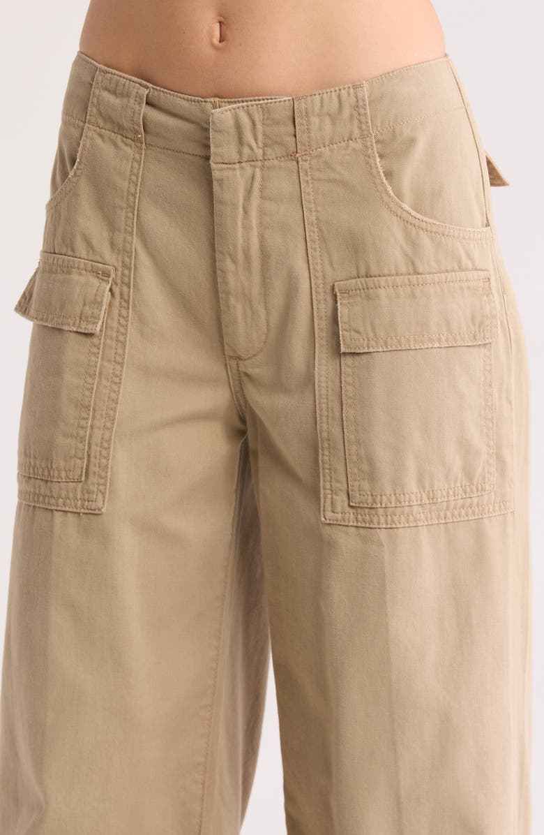 Re/Done The Arizona Cargo Pants, Alternate, color, Arena
