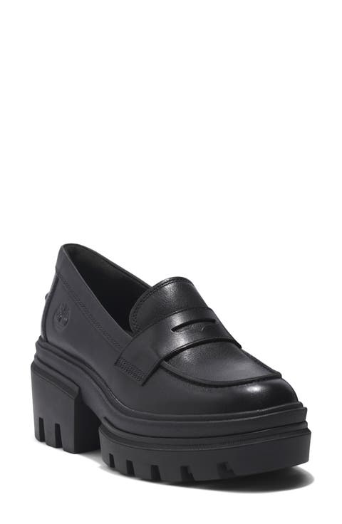 Everleigh Platform Penny Loafer (Women)