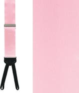 Trafalgar Big & Tall Sutton Solid Silk Formal End Suspenders