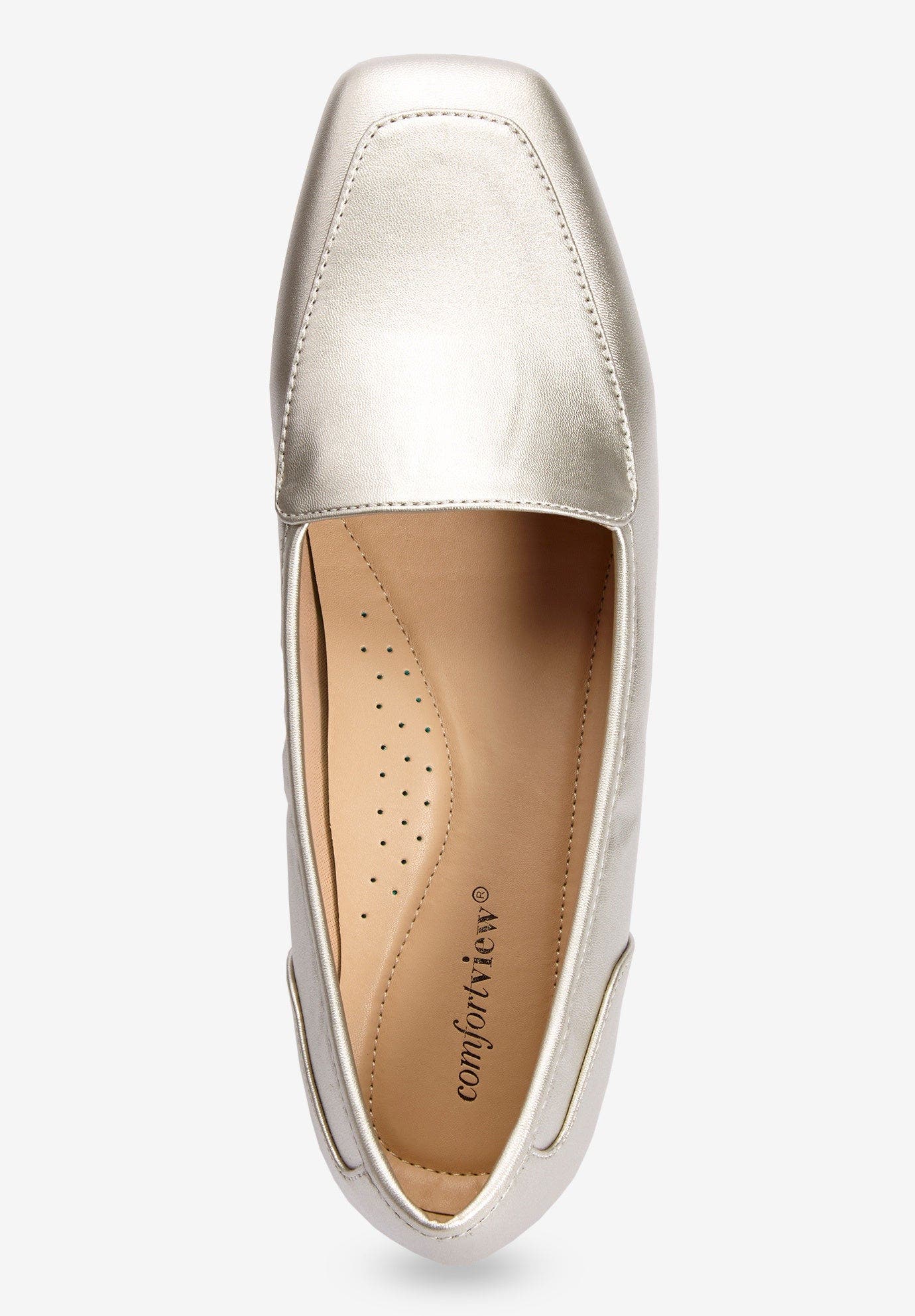 Comfortview The Ruby Flat, Alternate, color, Black