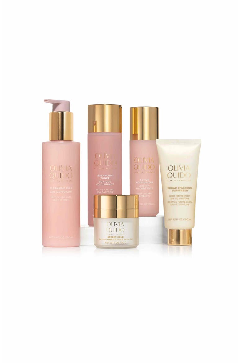 Beauty Queen Skincare Kit, Main, color, Transparent