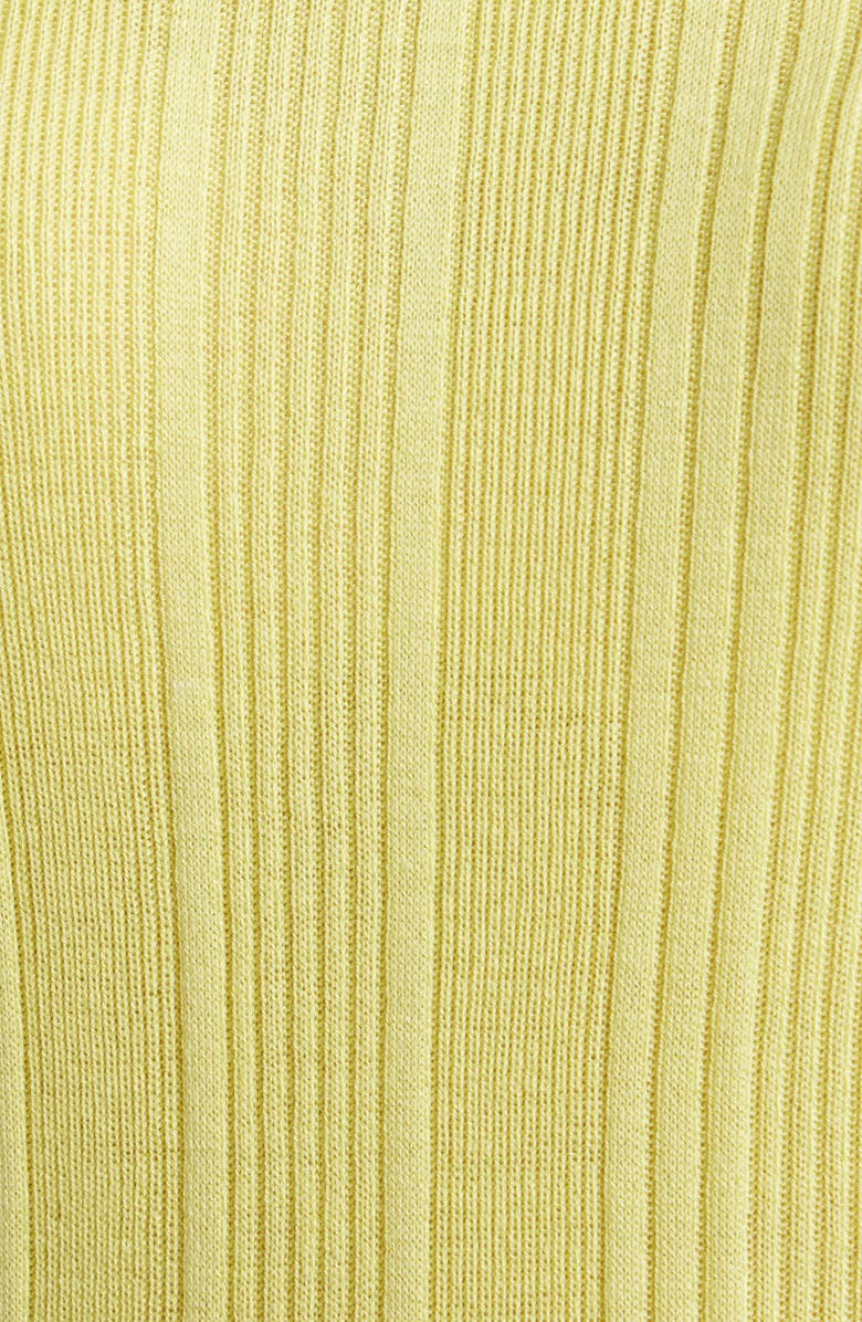 rag & bone Teresa Rib T-Shirt, Alternate, color, Endive