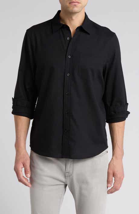 14th & Union Solid Linen & Cotton Button-Up Shirt