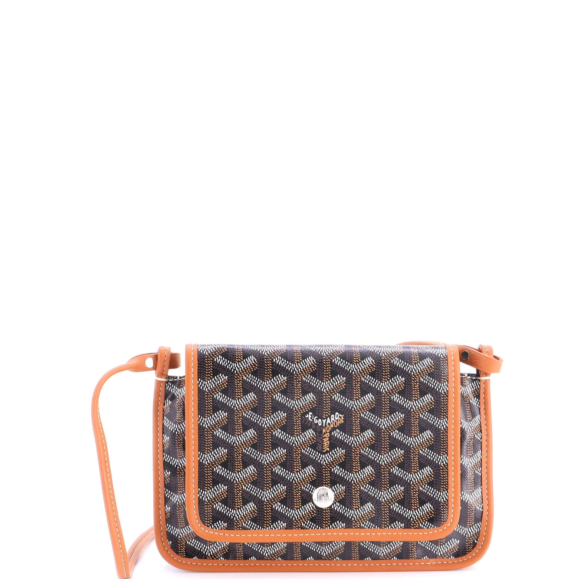Plumet Clutch Wallet Coated Canvas, Main, color, Black