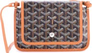 Pre-Owned Goyard Plumet Clutch Wallet Coated Canvas