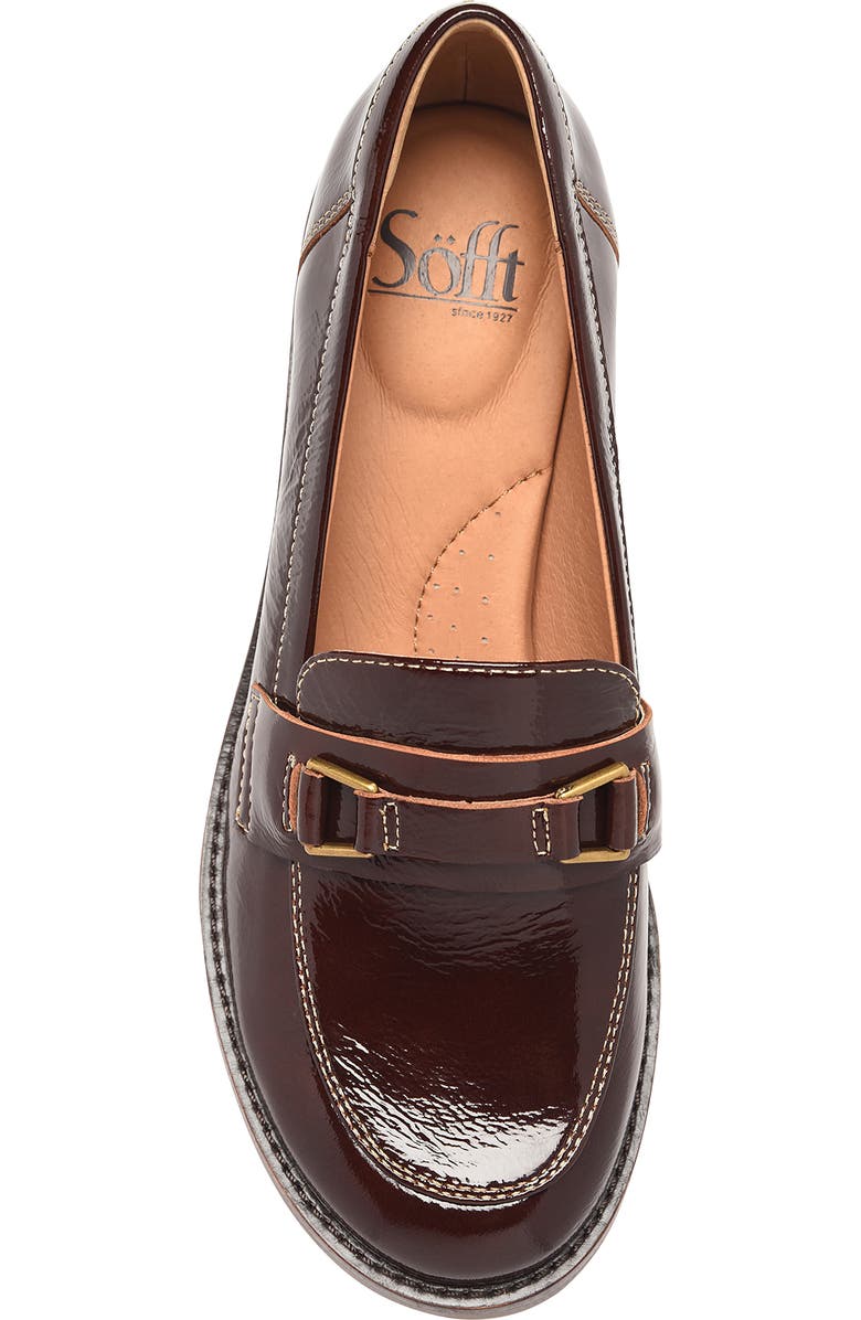 Söfft Nova Bit Loafer, Alternate, color, Cognac