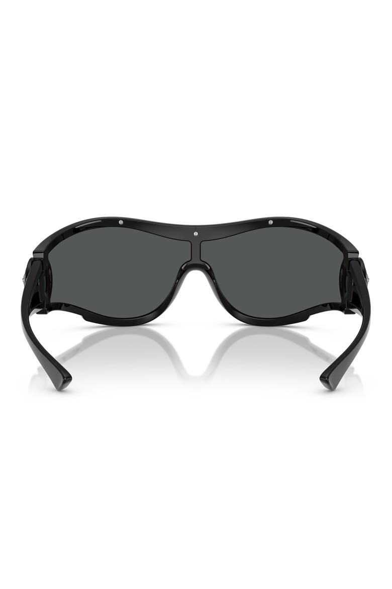 180mm Irregular Sunglasses, Alternate, color, BLACK GREY